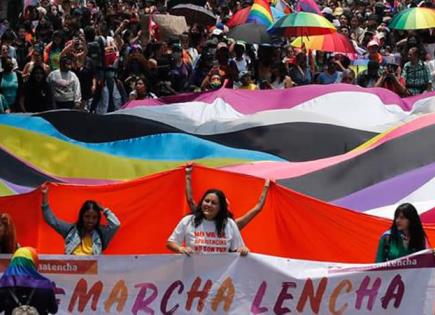 Marcha Lencha en la Ciudad de México: Celebrando la Diversidad LGBTTTI+
