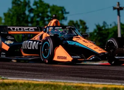 Pato OWard enfocado en la próxima carrera en la IndyCar