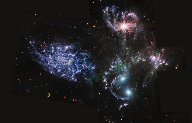 La NASA detecta tres galaxias formadas tras el Big Bang