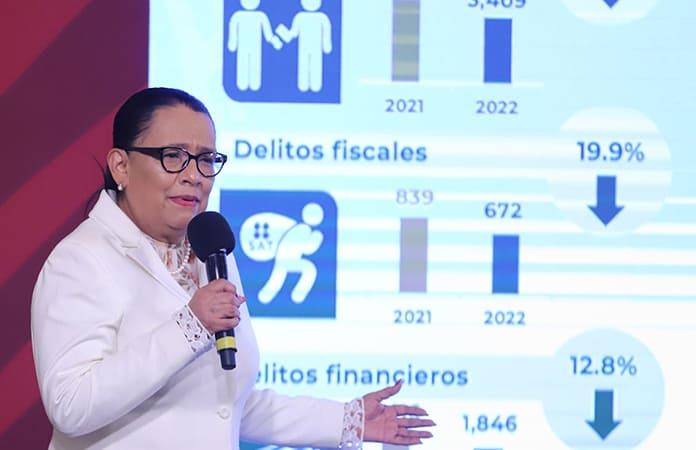 Rosa Icela Rodríguez, secretaria de Seguridad y Protección Ciudadana / Foto: El Universal