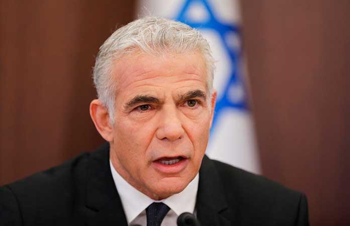 El primer ministro israelí en funciones, Yair Lapid / Foto: AP