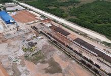 Trabajadores atrapados en colapso de obras del Tren Maya