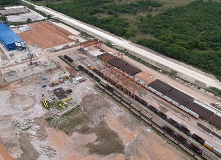 Trabajadores atrapados en colapso de obras del Tren Maya