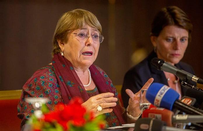 Michelle Bachelet, alta comisionada de la ONU para los derechos humanos / Foto: EFE