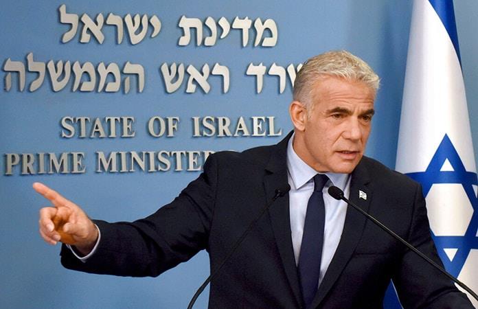 El primer ministro israelí, Yair Lapid / Foto: AP