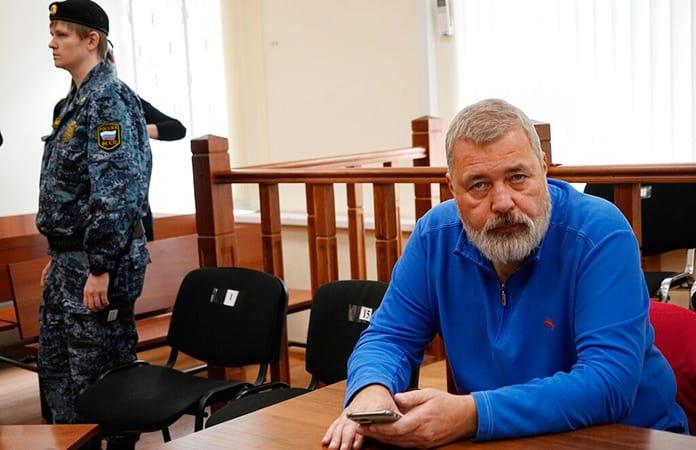 El periodista Dmitri Murátov, premio nobel de la Paz 2021 / Foto: AP