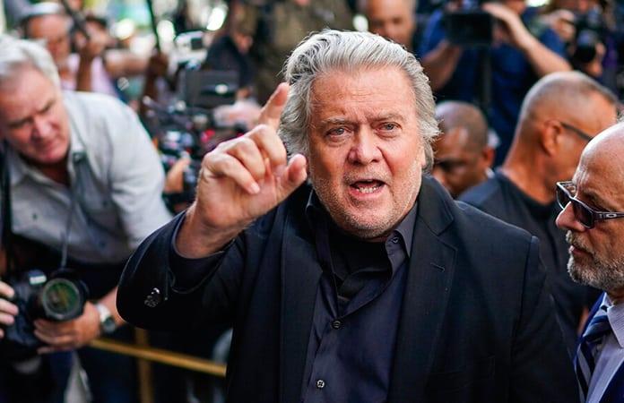 Steve Bannon, exasesor de Trump / Foto: AP