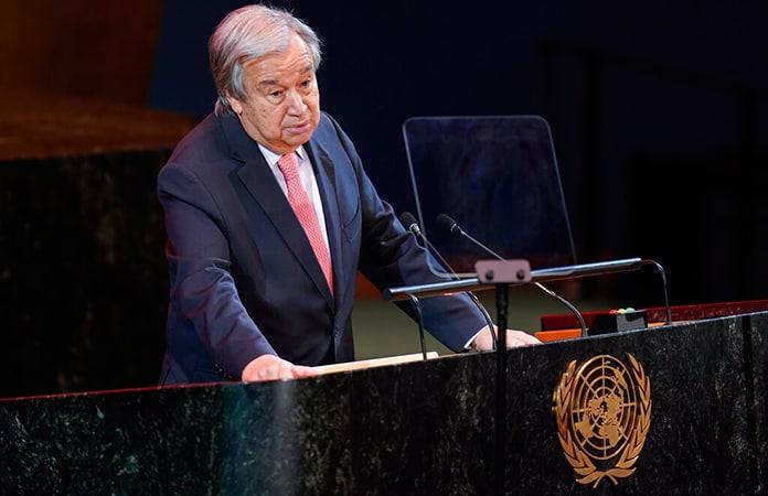 António Guterres, secretario general de la ONU / Foto: AP