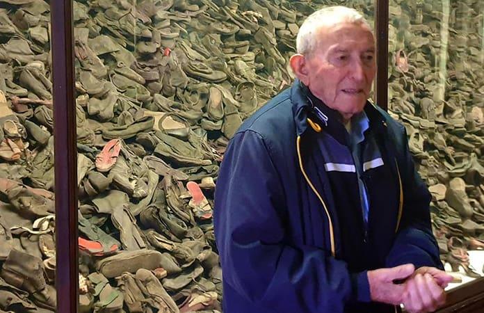 Arie Pinsker, superviviente del Holocausto / Foto: EFE