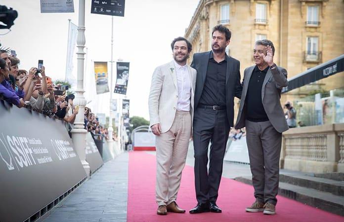 El director Santiago Mitre y los actores Ricardo Darín y Peter Lanzani / Foto: EFE