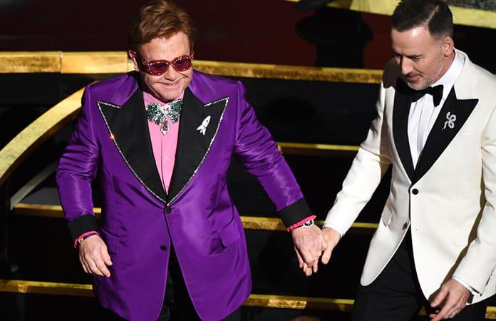 Elton John y su esposo, David Furnish / Foto: AP
