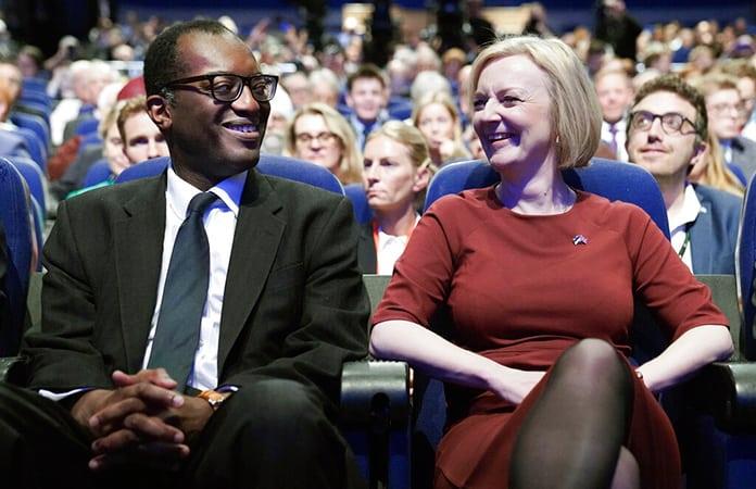 Kwasi Kwarteng y Liz Truss / Foto: AP