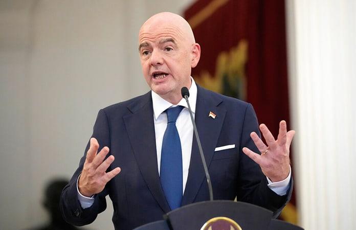 El presidente de la FIFA, Gianni Infantino / Foto: AP