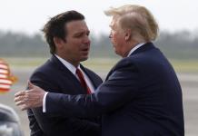 El gobernador de Florida dice por primera vez que Trump perdió en 2020