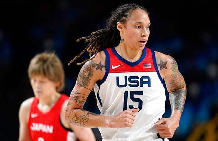 La estadounidense Brittney Griner, condenada en Rusia por posesión y contrabando de drogas / Foto: Archivo