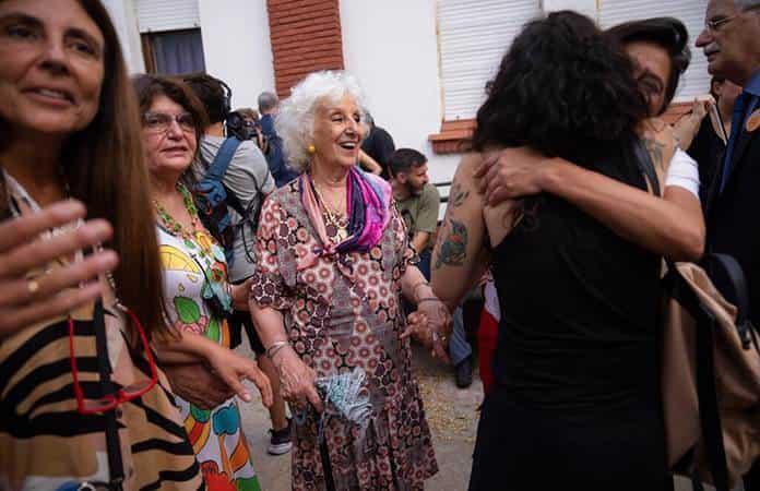 Estela de Carlotto, líder de la organización Abuelas de Plaza de Mayo / Foto: AP