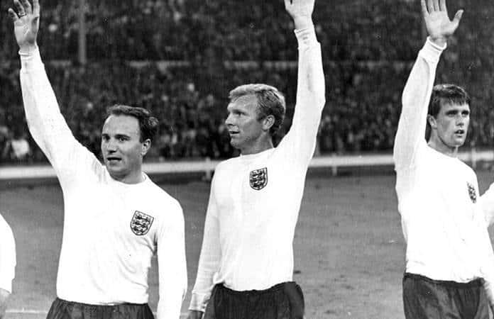 George Cohen, Bobby Moore y Geoff Hurst / Foto: AP