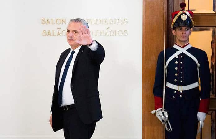 El presidente de Argentina, Alberto Fernández / Foto: AP