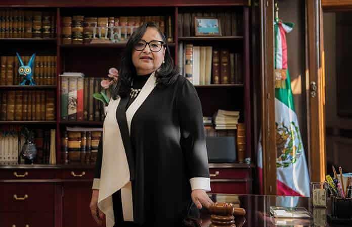 Norma Lucía Piña, presidenta de la Suprema Corte de Justicia de la Nación / Foto: El Universal