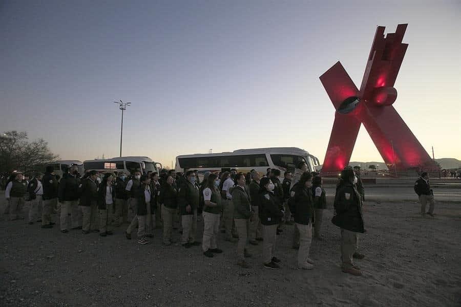 Llegan 200 Elementos Del Inm Para Reforzar Frontera De Ciudad Juárez