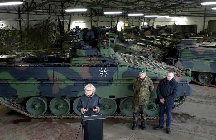 Alemania sí entregará a Ucrania 40 tanques de combate de infantería Marder / Foto: AP