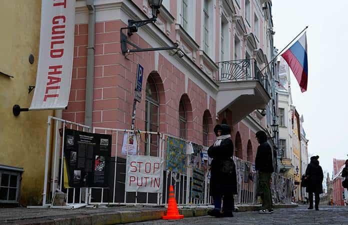 La embajada rusa en Estonia / Foto: AP