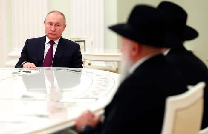 Putin se reunió con líderes de la comunidad judía en Rusia / Foto: AP