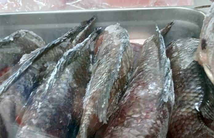 Bajas ventas de pescados y mariscos