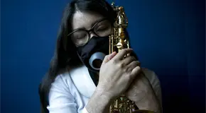 Corte atrae juicio de la saxofonista Mar&iacute;a Elena R&iacute;os