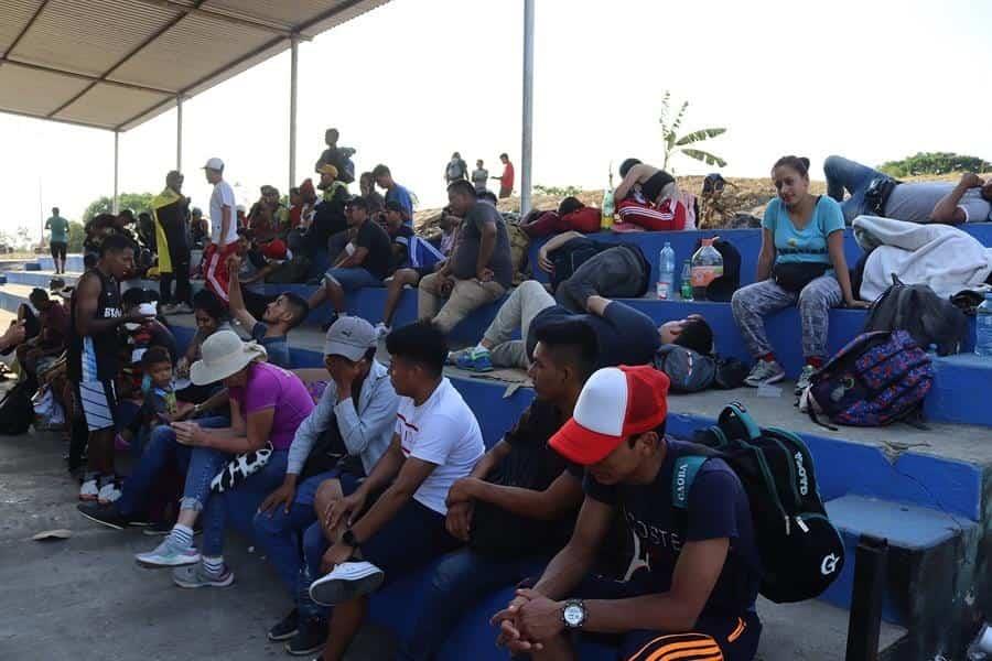 Inseguridad frena primera caravana de migrantes del a o en Chiapas