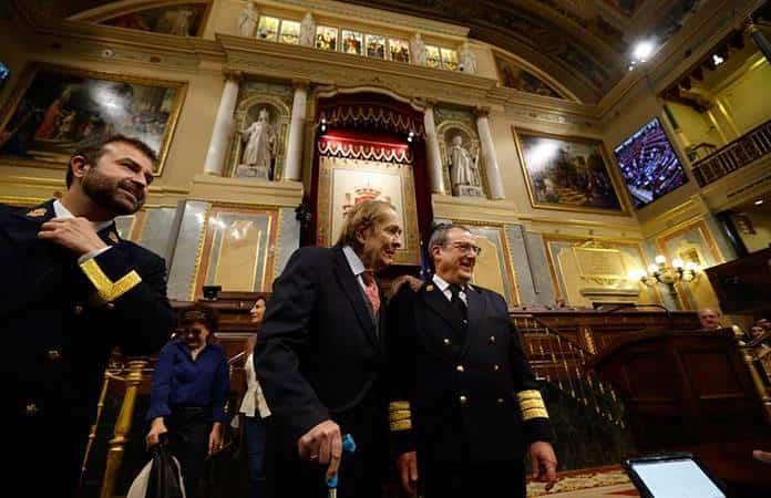 Ramón Tamames, el  candidato de Vox a jefe del Gobierno español / Foto: EFE