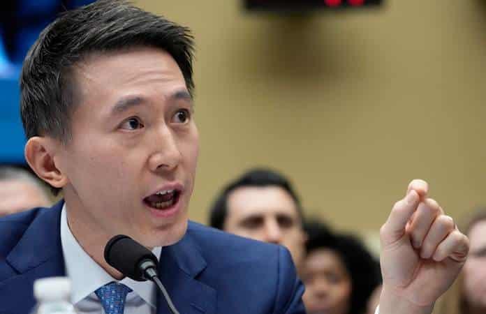 Shou Zi Chew, CEO de TIkTok / Foto: AP