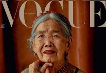 Una centenaria tatuadora indígena filipina, portada de Vogue más longeva