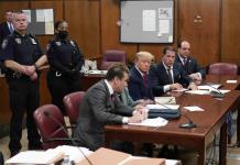 Defensa de Trump critica las 34 acusaciones y las califica de repetitivas