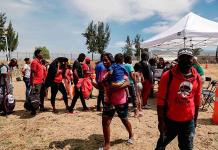 Instalan en Tláhuac albergue de uso temporal para migrantes