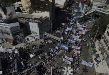 Múltiples protestas en contra de la pobreza en Argentina