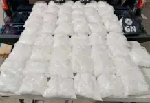 Aseguramiento de droga en autobús en Sonora Aseguramiento de droga en autobús en Sonora