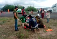 Se accidenta una familia que viajaba a la Huasteca
