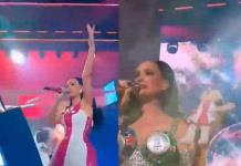 La reacción viral de Katy Perry al recibir Dr. Simi en concierto