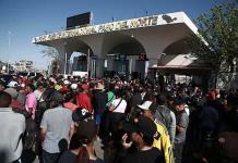 Por rumores, migrantes intentaron cruzar frontera entre México y EEUU