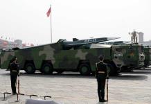 China prueba un sistema para interceptar misiles en vuelo