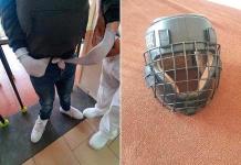 Manos atadas y máscara de hierro, el tratamiento que durante 16 años ha recibido enfermo en Italia