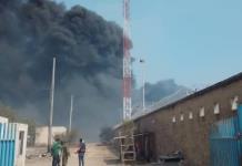 Reportan incendio en zona Diamante de Acapulco