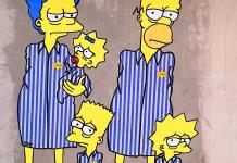 Vandalizan el mural de los Simpson sobre el Holocausto en Milán