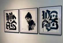 El hollín se vuelve tinta en nueva exposición del Museo del Grafiti de Miami