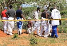 El número de cadáveres de miembros de una secta cristiana exhumados en Kenia sube a 133