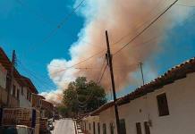 Por incendio evacuan a 260 en Tapalpa