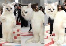 Jared Leto se disfraza de gato para la Met Gala