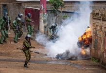 Protestas en Kenia dejan al menos 46 detenidos