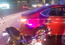 Motociclista, grave tras accidente en la carretera a Rioverde